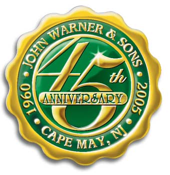 STYLE-10 ANNIVERSARY SEAL 1 3/4" CIRCLE