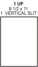 PT#001   8 1/2" X 11" LABEL SHEET