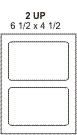PT#013   6 1/2" X 4 1/2" LABEL SHEET