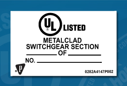 UL Listed Label Sample